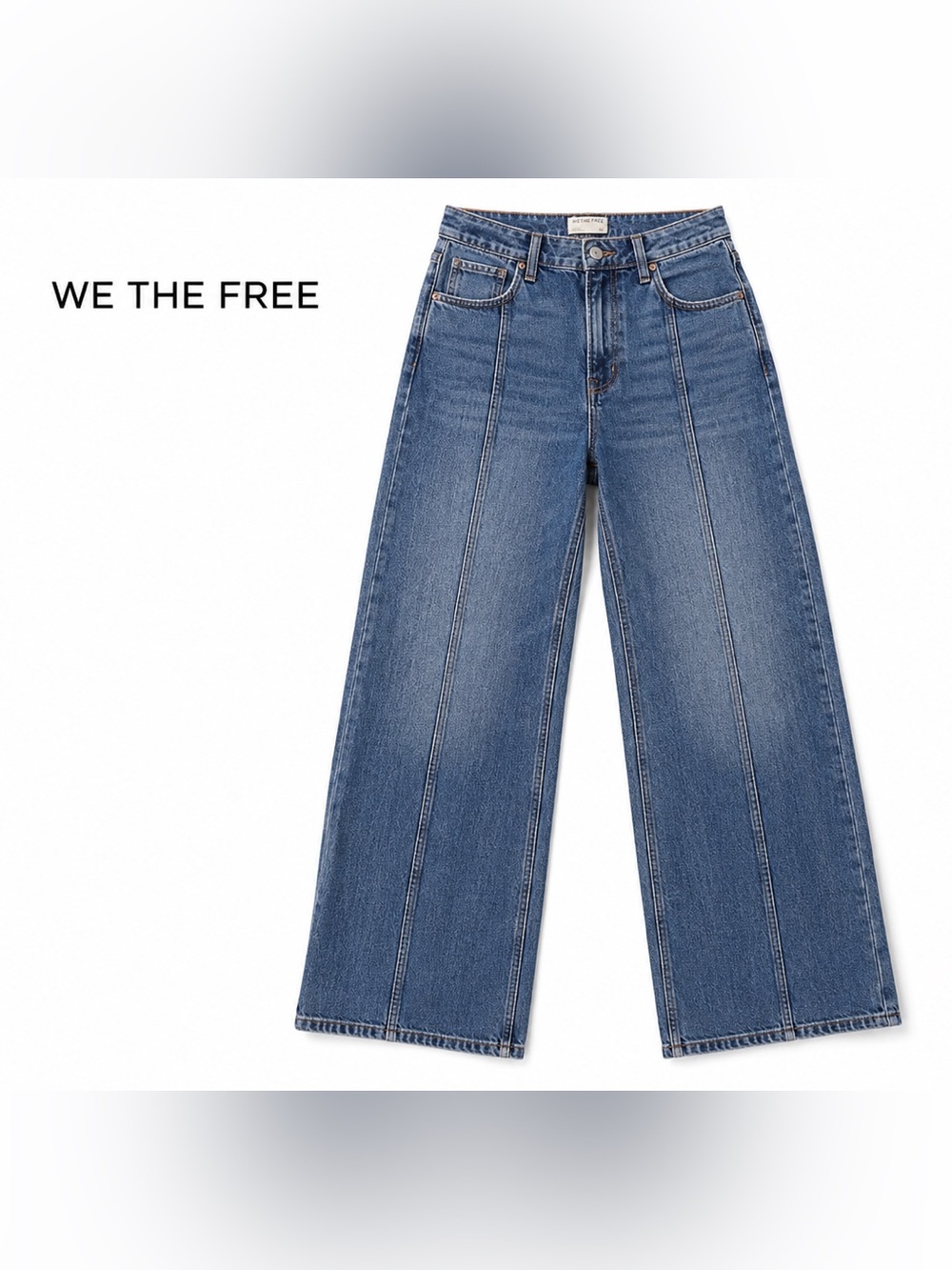 We The Free by Free People Wide-Leg Jeans — Size 28